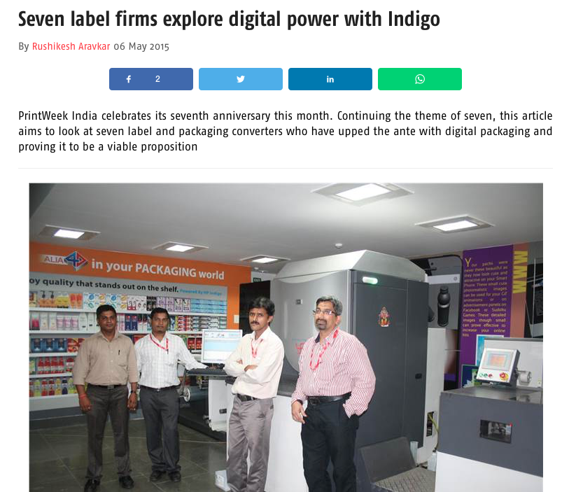 Seven Label Firms explore digital power with Indigo